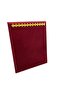 Suede Fabric Burgundy Color 20/16 cm Standing Hook Bracelet Display Stand - 5