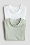 2-pack cotton T-shirts - 2