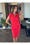 Women's Penny Polo Collar Dress with Pockets - Soft Modal Fabric - 5