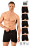 Özkan 0041 Pack of 5 Men's 100% Cotton Ribbed Classic Comfortable Cut Towel Waist Single Jersey Combed Cotton Boxer