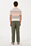 Men's Carrot Fit Dark Khaki Canvas Trousers 50300193-Vr111 - 4