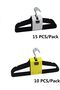 50-Pack Velvet Clothes Hangers,Non-Slip,Space-Saving,Slim Profile,Black - 4