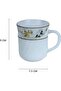 6 piece Set 250ml Opa lware Turkish Coffee Tea Mug with Handle, Heat Resistant - 4