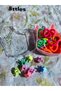 Girl's Pink Boxed Mixed Color Rubber Clips and Compression Clips Set (2 Pcs) - 3
