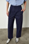 Single Pleat Balloon Pants - 3
