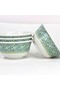 12 Pcs Melamine Dinner Set Includes Dinner and Soup plates, Bowl Dishwasher and Freezer safe - 4