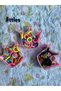 Girl's Pink Boxed Mixed Color Rubber Clips and Compression Clips Set (2 Pcs) - 5