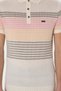 Men's Slim Fit Polo Neck Mink T-Shirt 50299410-Vr052 - 6