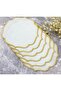Set of 6 Linen Fabric Embroidered Single-Wrap Coffee Side Cocktail Napkins & Coasters Suitable for Embroidery.