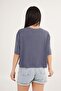 Shabby Modal Indigo Crop with Stone Detail on the Front - 3