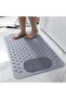 Suction Cup Bath and Shower Anti-Slip Shower Cabin Bathtub Suction Cup Bath Mat 36 X 69.5 cm - 2