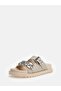 Fatema Women's Linen Blended Slippers