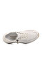 White Genuine Leather Anatomical Women's Casual Shoes Ay385 Z - 4