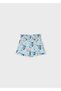 04-10 Years Mayoral Girl's Colorful Shorts - Green - 2