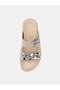 Fatema Women's Linen Blended Slippers - 4