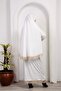 Women's Hijab Prayer Dress with Two Pieces Skirt - 4