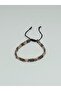 Adjustable Unisex Hematite Natural Stone Bracelet No:1