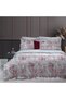 Rostov Double Personality 100% Cotton Satin "300 Tc" Duvet Cover Set Gray - 2
