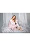 Silky Satin Otrishi Feathered Luxury Satin Women's Pajamas Set Dowry Set
