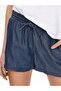 ONLPEMA LIFE Lyocell DNM Women's Navy Blue Denim Shorts -15226321 - 6