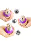 Stainless Steel Flower Tips Russian Nozzles and Piping Bag Cake Decorating Apparatus 7 Pieces - 3