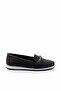 Black Women's Loafer Shoes01621111109