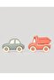 Tiny Vehicles: Truck, Car, and Salmon - Green Vehicle Derivatives - 5
