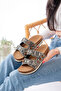 Pien Double Buckle Stylish Daily Full Orthopedic Slippers - 2