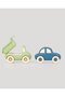 Truck and Car - Green-Turquoise Mini Vehicles - 5
