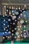 Snowflake and Small Magnificent Bright Stars New Year's Home Display Sticker - 3
