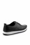 Black Leather Women's Casual Shoes K01908111103 - 4