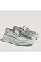 3280 Women's Casual Shoes - Silver - 38 - 3