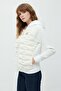 Self-Striped Fur Coat - 3