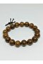 Wenge Wood Handmade Elastic 12 mm Beaded Bracelet No 33 - 2