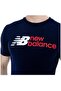 Mnt1354 Nb Man Lifestyle Navy Blue Men's T-Shirt - 3
