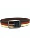 Braided Canvas Woven Elastic Stretch Belt for Men with Multicolored Belt men Enclosed in an Gift Box - 4