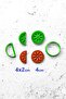 Summer Love - Lemon Slice Polymer Clay Ceramic Plasticine Mold and Stamp Set - 4cm - 2