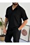 Men's Lycra Twill Ottoman Fabric Polo Neck Tshirt - 3