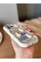iPhone 15 Pro 3D Duck Decorated Ecru Color Patterned Case - 3