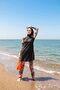 Black Full Covered Hijab Swimsuit with Tie Strings 1945S - 6