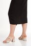 Women's Thick Heeled Buckle Very Stylish Slippers - 2