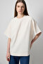 Short Sleeve Crepe T-Shirt - 3