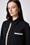 Gabardine Shirt with Stripes - 5