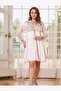 6 Pieces Dowry & Gift Nightgown Dressing Gown Pajamas Set Boxed Satin Set La.L01.I1.Ss010 - 5