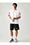 Men's Freely Printed Special Design Oversize Tshirt and Shorts Bottom-Top Set - 2