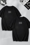 Unisex Women Men Wifey and Sniper Printed Lover Couple Combination Design Oversize Tshirt 2 Pack