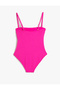Basic Swimsuit with Removable Thin Straps - 2
