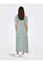 Onlancona Ss V-Neck Dress Moch Wvn - 3