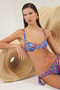 Çiçek Desenli Balconette Kaplı Bikini Üstü TBESS24BU00121
