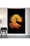 Lion King Lion King Wall Covering Wall Carpet First Quality Satin Fabric Poster - 2